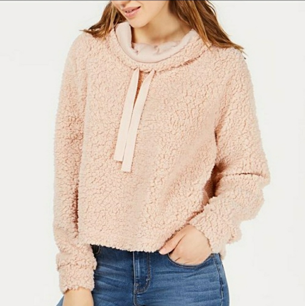 Hippie Rose Sherpa Pullover